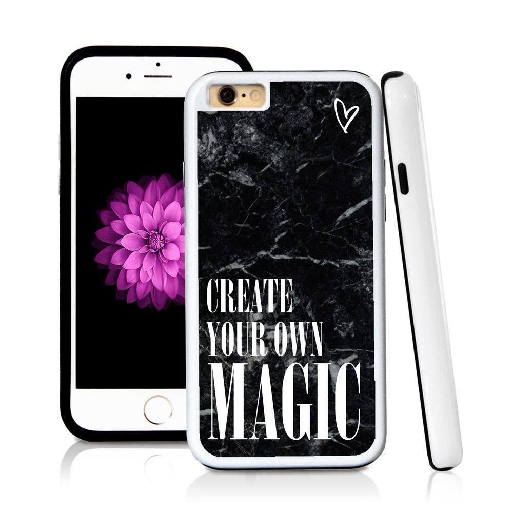 iPhone 6 case Create your own magic in Royal Blue with hard plastic & rubber protective cover