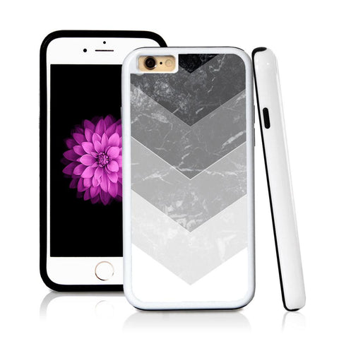 iPhone 6 case Ombre color white in Royal Blue with hard plastic and rubber protective cover