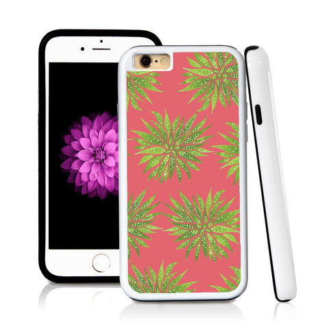 iPhone 6 case Succulent one in Pink with hard plastic & rubber protective cover