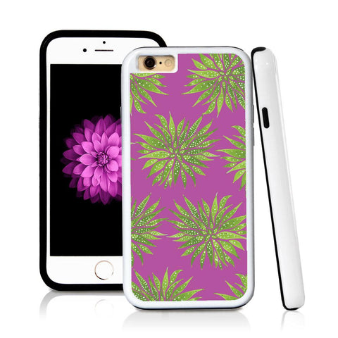 iPhone 6 case Succulent one in Purple with hard plastic & rubber protective cover